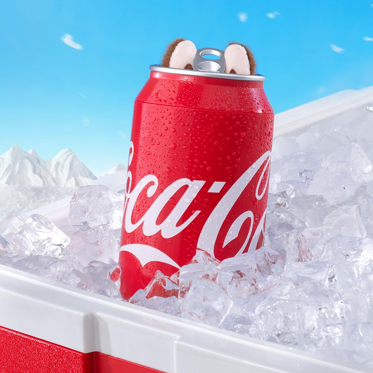 Labubu “COCA-COLA” - pehme ripats (koos üllatuskarbiga)