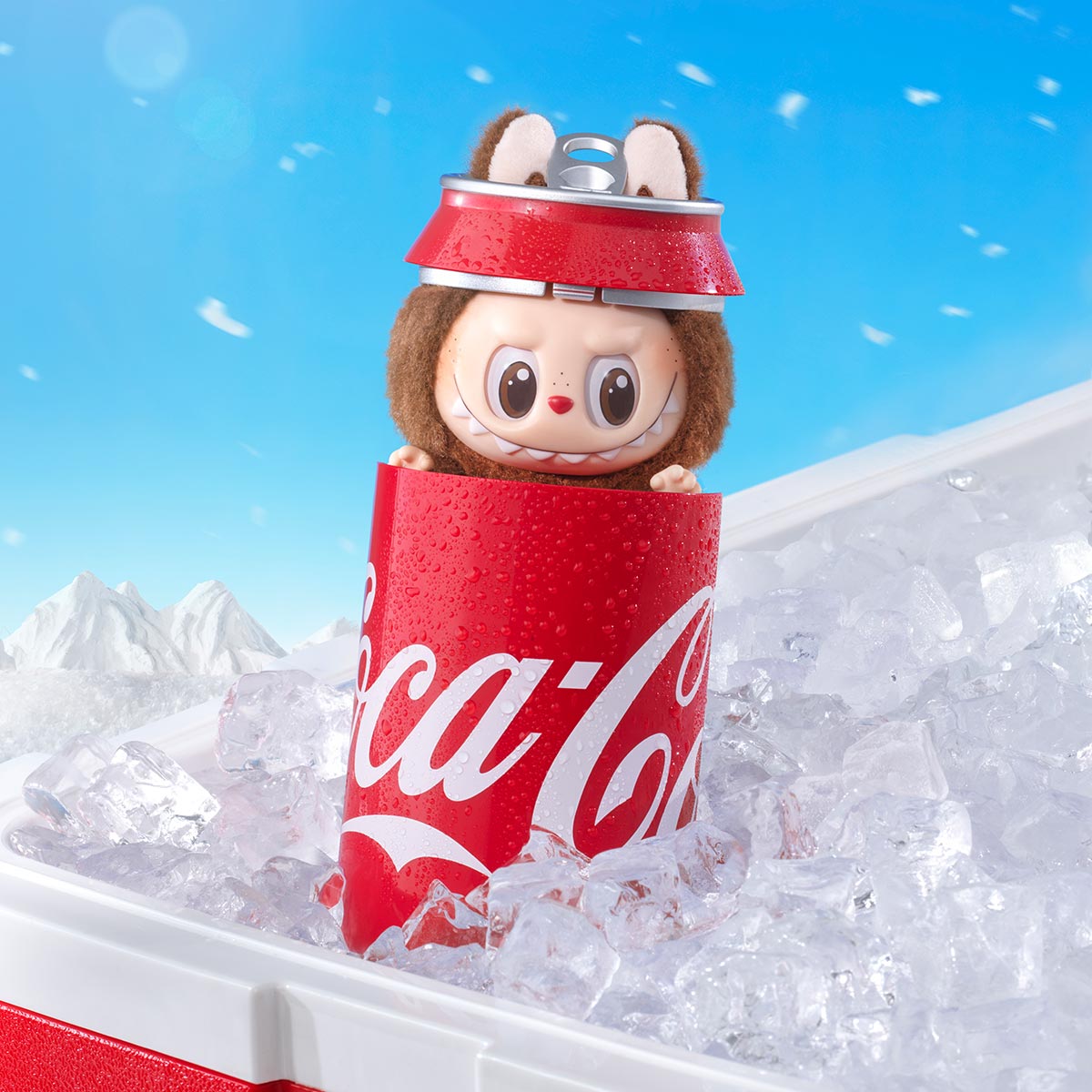 Labubu “COCA-COLA” - pehme ripats (koos üllatuskarbiga)