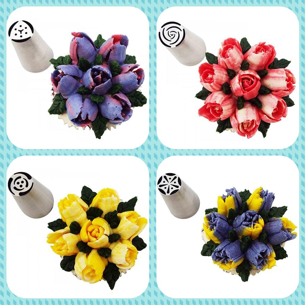 Dessertide kaunistamise komplekt (9 tk)