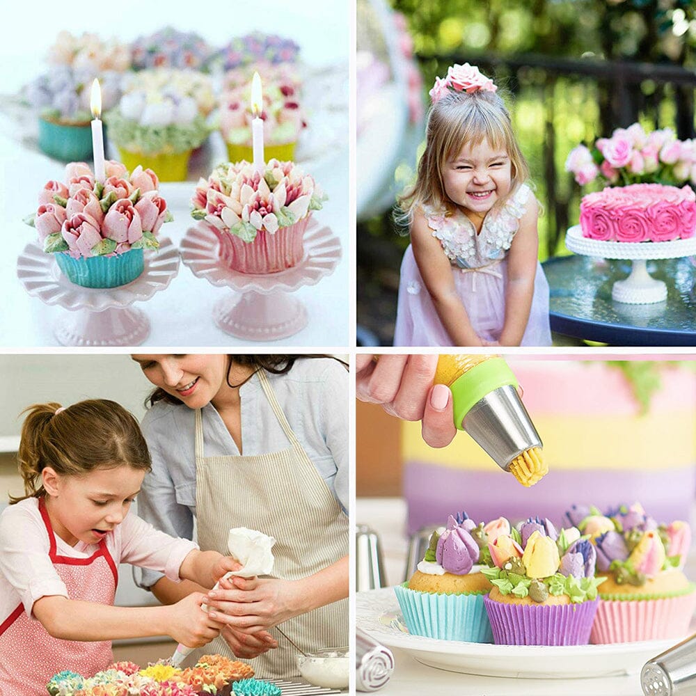 Dessertide kaunistamise komplekt (9 tk)