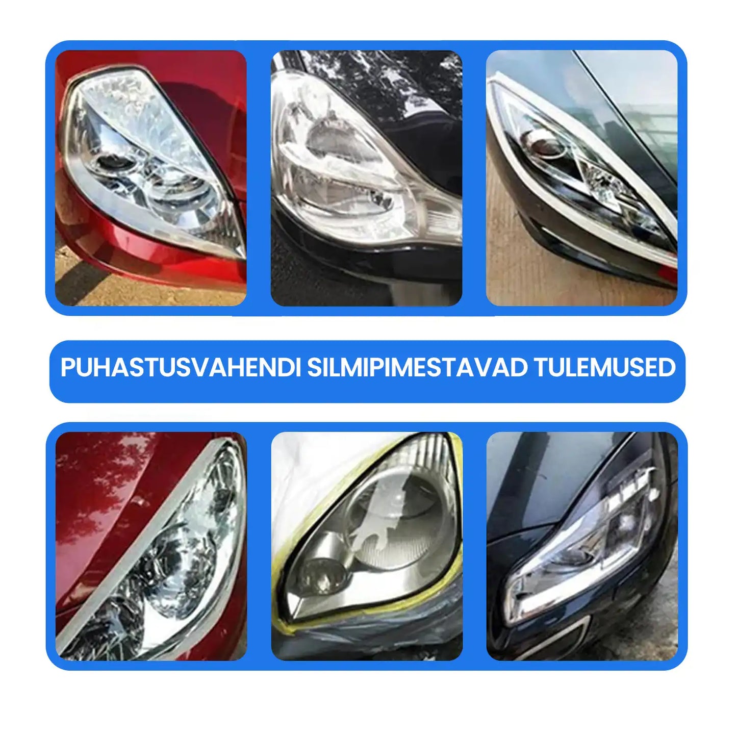 Puhastusvahend auto esituledele