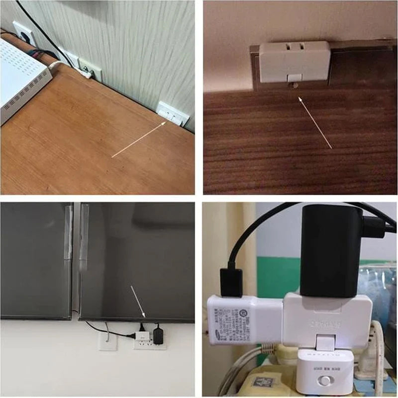 Pööratav pistikupesa adapter