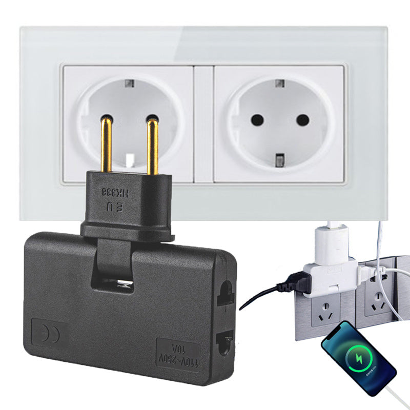 Pööratav pistikupesa adapter