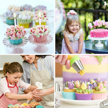Dessertide kaunistamise komplekt (9 tk)