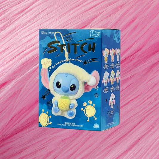 Stitch “Eat Something Before Sleep” - pehme ripats (koos üllatuskarbiga)