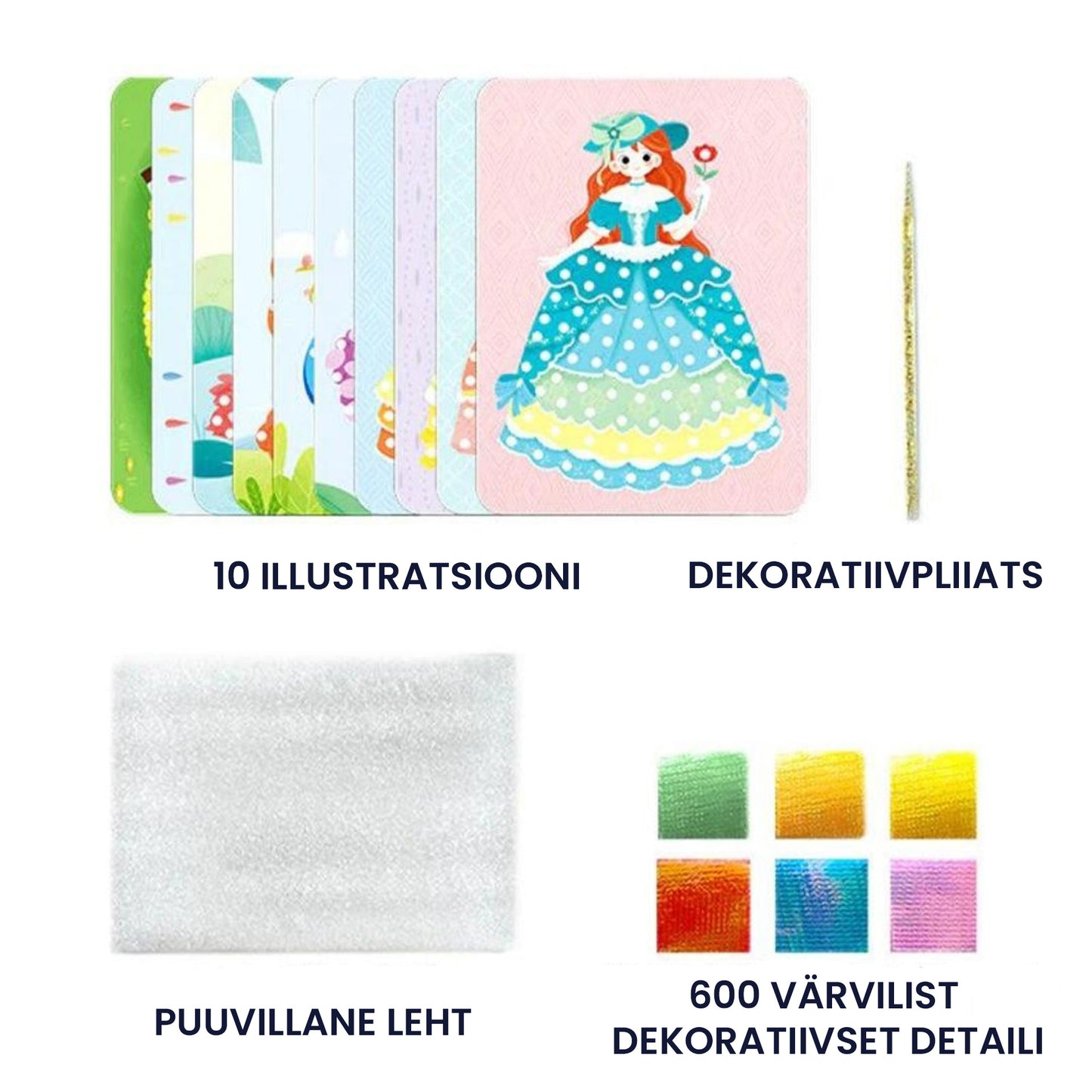 KiddieArt™ - loovuskomplekt lastele