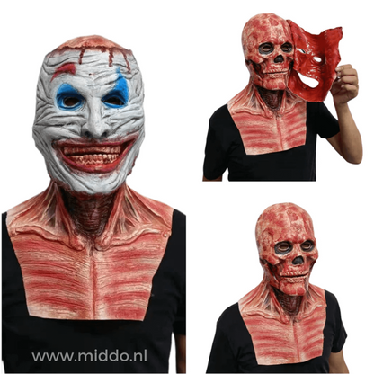 Ülimalt realistlik mahakooritav Halloweeni mask